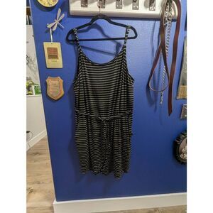 Sz 2 Torrid Super Soft Pinstripe Romper
